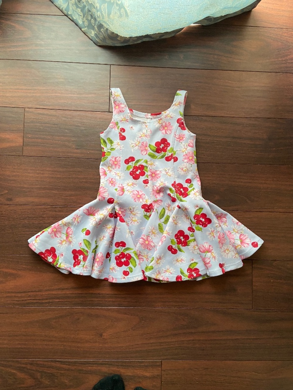 BISOTTI Cherry Blossom Girl Dress Sleeveless Twirl Dancer 5T
